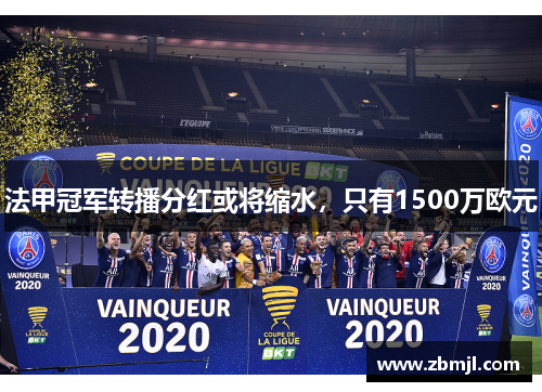法甲冠军转播分红或将缩水，只有1500万欧元
